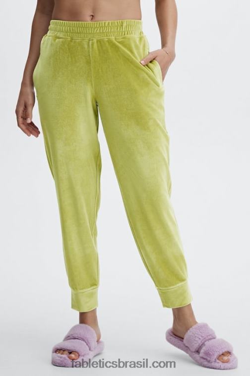 Fabletics peônia branca/marinho 420HR149 corredor de veludo de luxo mulheres