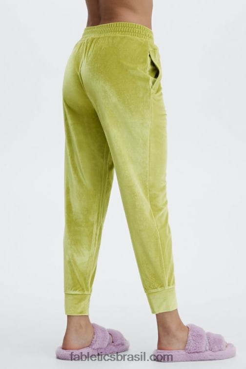 Fabletics peônia branca/marinho 420HR149 corredor de veludo de luxo mulheres