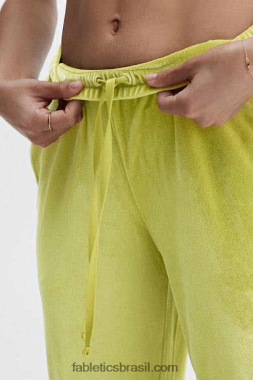 Fabletics peônia branca/marinho 420HR149 corredor de veludo de luxo mulheres