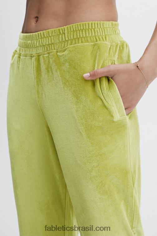 Fabletics peônia branca/marinho 420HR149 corredor de veludo de luxo mulheres
