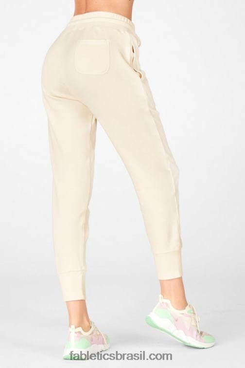 Fabletics pedra azul/frente 420HR30 corredor de luxo terry 4 mulheres