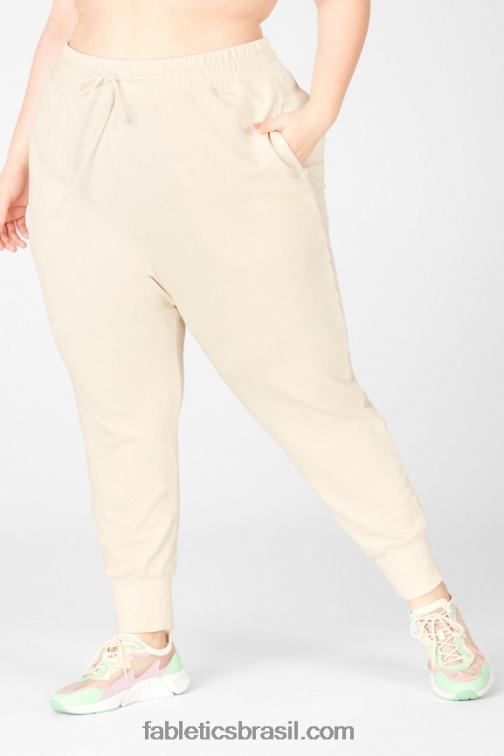 Fabletics pedra azul/frente 420HR31 corredor de luxo terry 4 mulheres