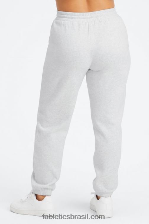 Fabletics pelúcia rosa/calêndula 420HR67 calça de moletom de lã forever mulheres