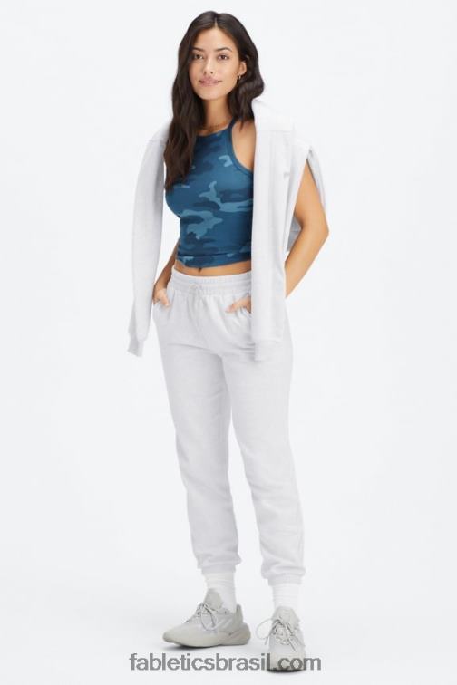 Fabletics pelúcia rosa/calêndula 420HR67 calça de moletom de lã forever mulheres
