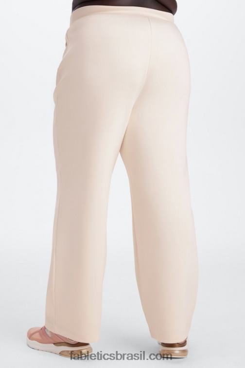 Fabletics pixie/água tropical/babosa 420HR119 calça de perna larga interlock de pelúcia mulheres