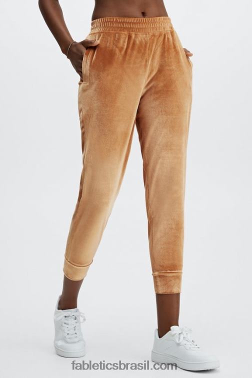 Fabletics ponche pervinca/verde grama 420HR148 corredor de veludo de luxo mulheres