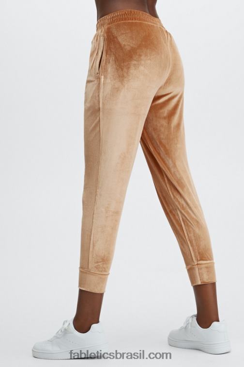 Fabletics ponche pervinca/verde grama 420HR148 corredor de veludo de luxo mulheres