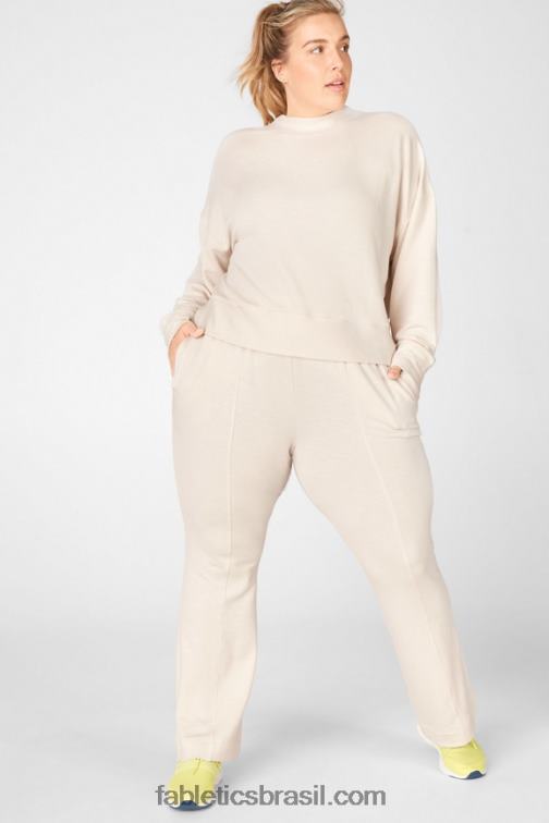 Fabletics preto/branco clássico 420HR214 corredor sinalizador mulheres