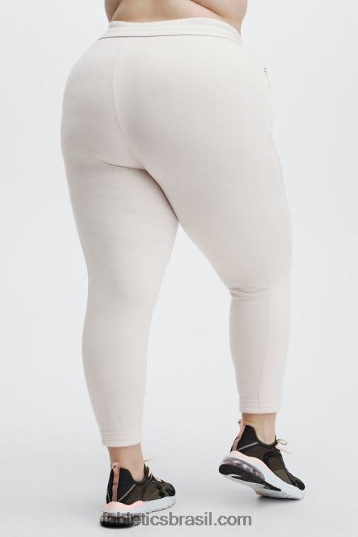 Fabletics roxo sebo/caverna de cristal/urze cinza suave 420HR59 calça de moletom slim ecologicamente correta mulheres