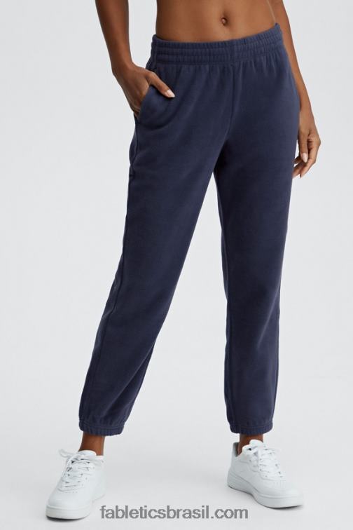 Fabletics sorvete/concha 420HR183 calça de moletom de lã polar go-to mulheres