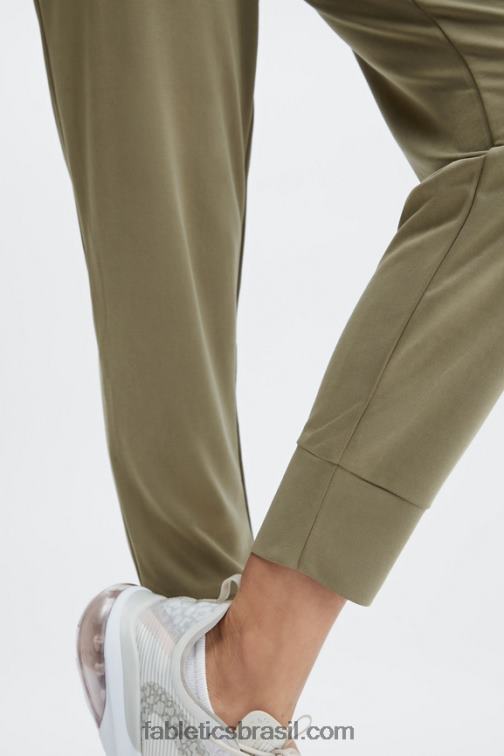 Fabletics terrazzo/logotipo reflexivo 420HR100 calça de cordão de malha eco elegante mulheres