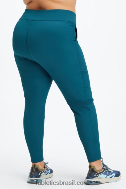 Fabletics tijolo/multi 420HR117 calça cargo hibrida mulheres