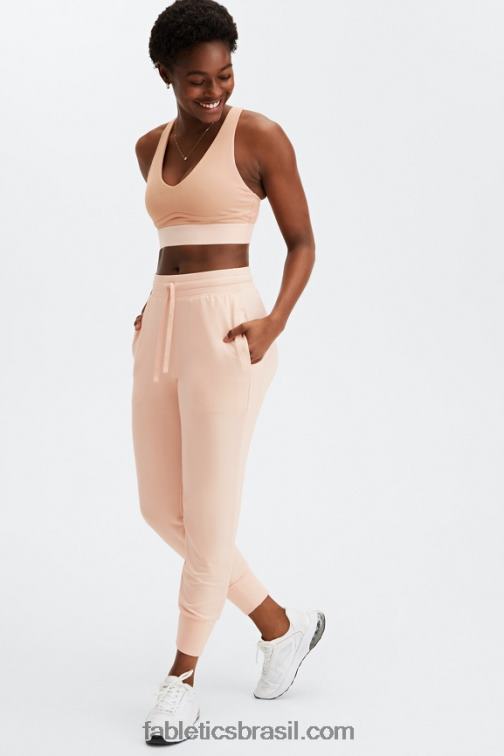 Fabletics wasabi/garça 420HR17 corredor de luxo terry 2 mulheres