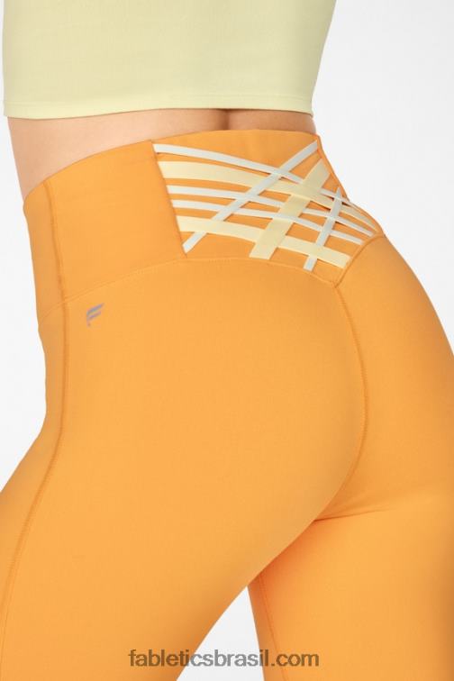 Fabletics Sonhos/creme de limão/menta fresca 420HR1317 boost ii capri cintura alta com tiras mulheres