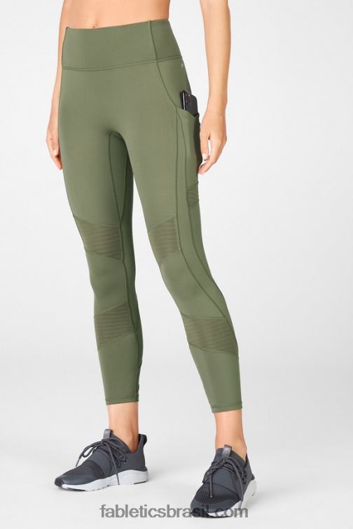 Fabletics abacate 420HR1235 qualquer lugar motion365 legging moto 7/8 de cintura alta mulheres