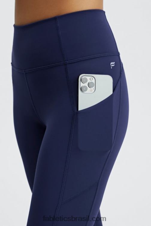 Fabletics abismo 420HR793 legging oasis pureluxe cintura alta 7/8 50 mulheres