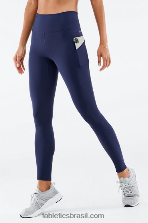 Fabletics abismo 420HR914 legging cintura alta oasis pureluxe 70 mulheres