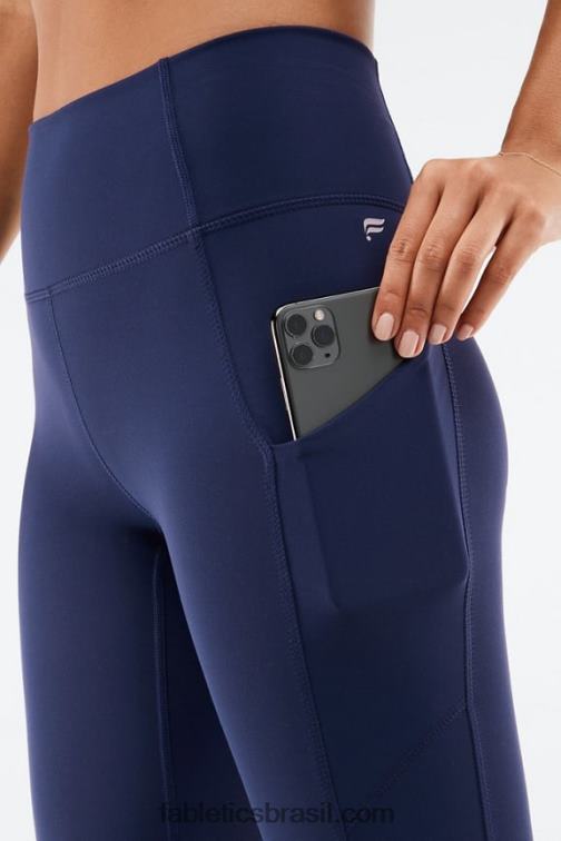 Fabletics abismo 420HR914 legging cintura alta oasis pureluxe 70 mulheres