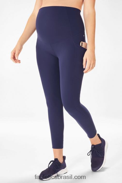 Fabletics abismo 420HR950 legging gestante cintura alta pureluxe 7/8 mulheres