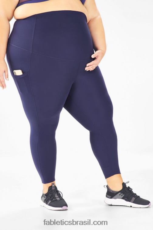 Fabletics abismo 420HR951 legging gestante cintura alta pureluxe 7/8 mulheres