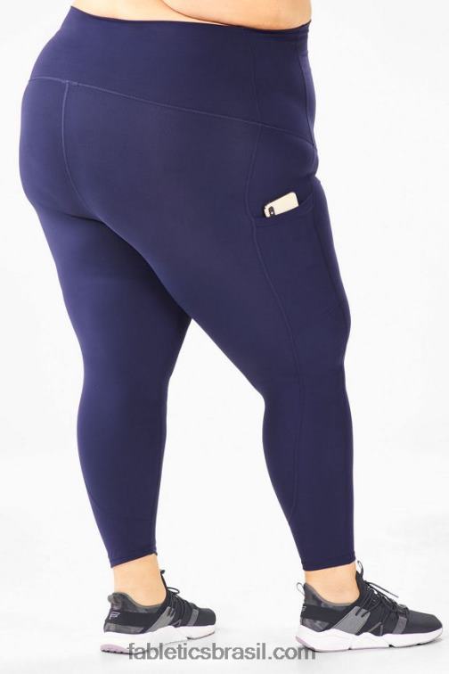 Fabletics abismo 420HR951 legging gestante cintura alta pureluxe 7/8 mulheres