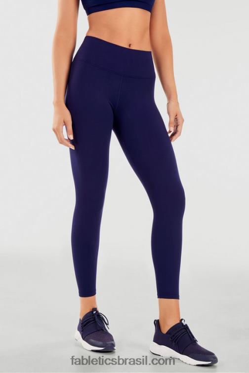 Fabletics abismo/azul violeta 420HR852 boost powerhold cintura alta 7/8 legging 60 mulheres