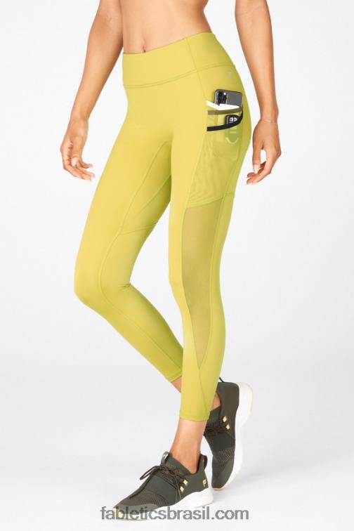 Fabletics agave/multi 420HR1043 legging trinity motion365 cintura média 7/8 mulheres