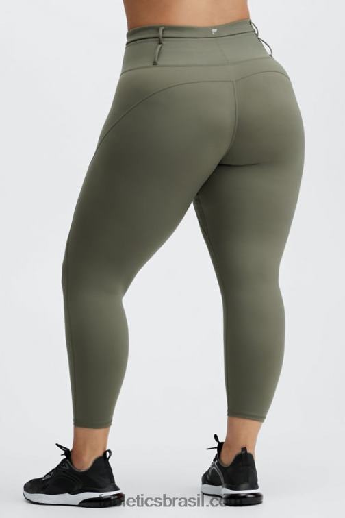 Fabletics ardósia verde 420HR1194 legging motion365 utilitária 7/8 mulheres