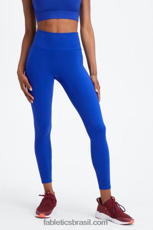 Fabletics azul clássico 420HR1106 trinity motion365 legging cintura alta 77 mulheres