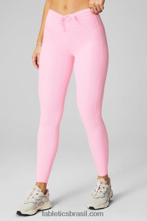 Fabletics bailarina brilhante 420HR871 legging franzida de cintura ultra alta pureluxe mulheres