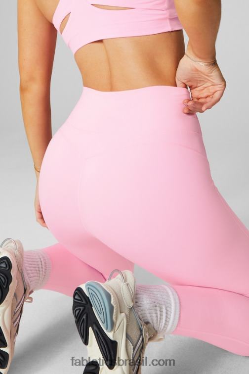 Fabletics bailarina brilhante 420HR871 legging franzida de cintura ultra alta pureluxe mulheres
