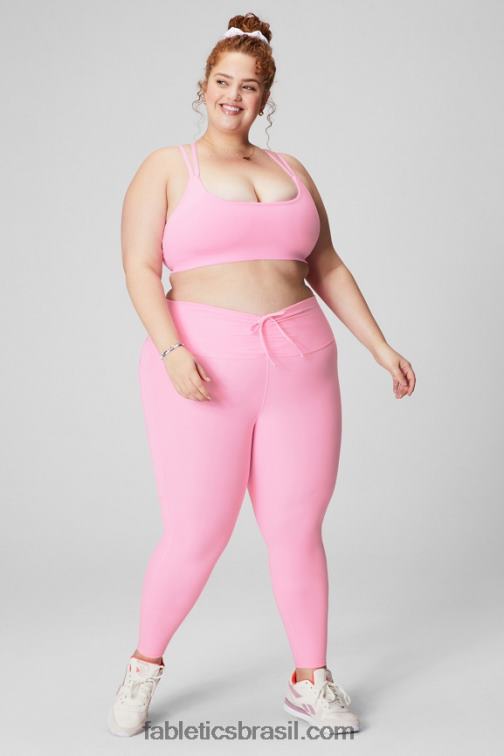 Fabletics bailarina brilhante 420HR872 legging franzida de cintura ultra alta pureluxe mulheres