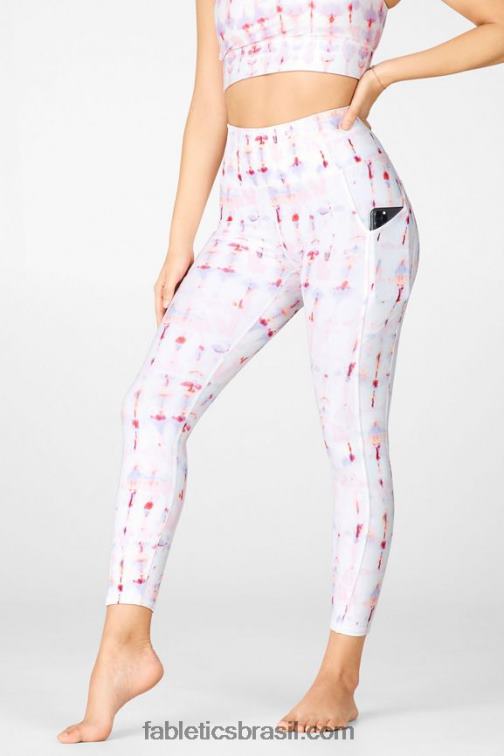 Fabletics balançar 420HR1151 legging oasis pureluxe cintura alta 7/8 82 mulheres