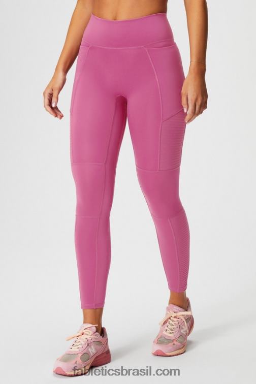 Fabletics bochechas rosadas 420HR1026 legging moto cintura alta motion365+ mulheres