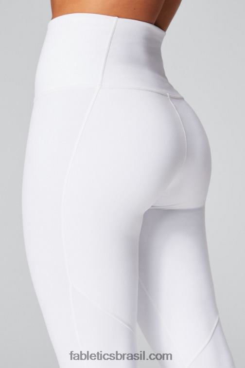 Fabletics branco clássico 420HR1012 definir legging powerhold ultra hw 7/8 mulheres