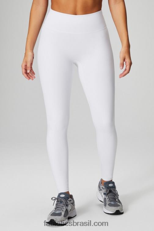Fabletics branco clássico 420HR942 qualquer lugar motion365+ legging de cintura alta mulheres