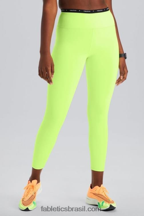 Fabletics broto/clube atlético 420HR667 define powerhold cintura alta 7/8 legging 24 mulheres