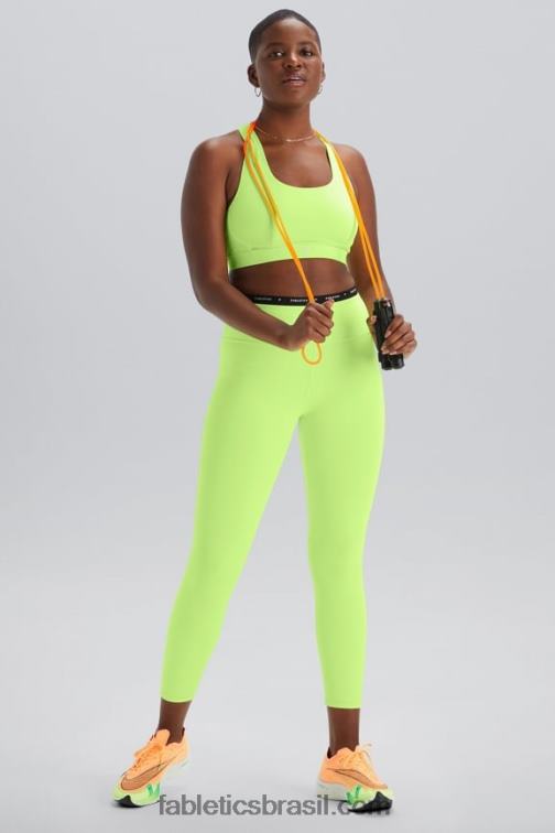 Fabletics broto/clube atlético 420HR667 define powerhold cintura alta 7/8 legging 24 mulheres