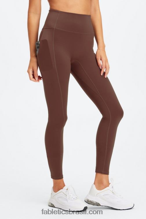 Fabletics café de chicória 420HR1092 legging utilitária trinity motion365+ hw mulheres