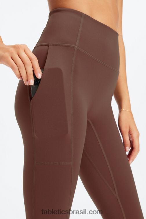 Fabletics café de chicória 420HR1092 legging utilitária trinity motion365+ hw mulheres