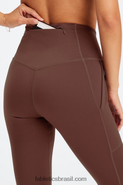Fabletics café de chicória 420HR1092 legging utilitária trinity motion365+ hw mulheres