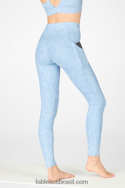 Fabletics camuflagem pluma 420HR917 legging cintura alta oasis pureluxe 71 mulheres