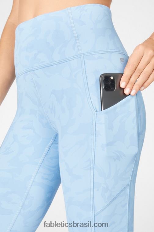 Fabletics camuflagem pluma 420HR917 legging cintura alta oasis pureluxe 71 mulheres