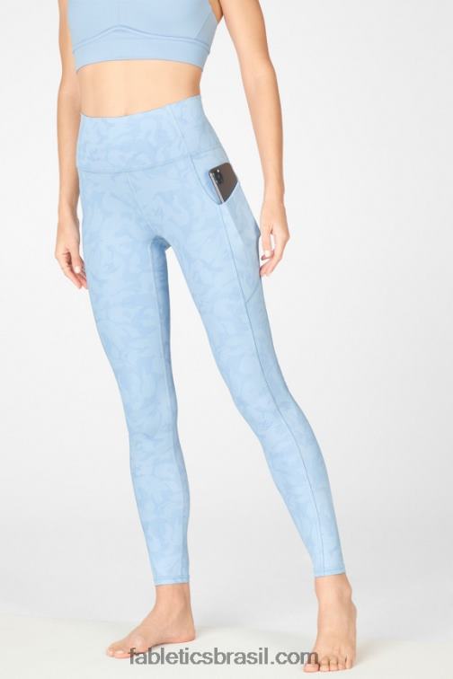 Fabletics camuflagem pluma 420HR917 legging cintura alta oasis pureluxe 71 mulheres