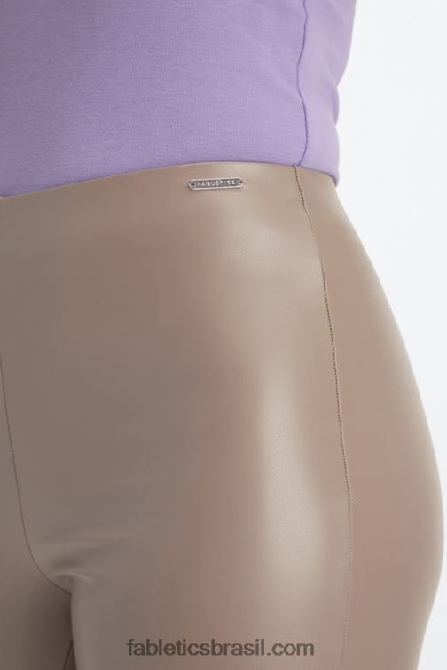 Fabletics casca de salgueiro 420HR1062 legging de couro vegano mulheres