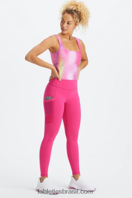 Fabletics casca de salgueiro/ultravioleta 420HR749 legging cintura alta powerhold on-the-go 41 mulheres