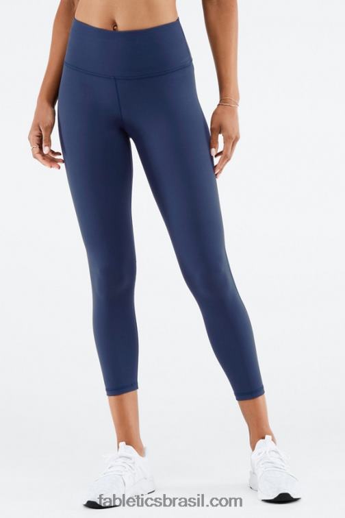 Fabletics cedro/multi 420HR707 define powerhold cintura alta 7/8 legging 32 mulheres
