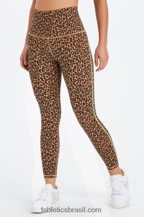 Fabletics cheetah ondulado/iluminador 420HR1014 definir legging powerhold ultra hw 7/8 mulheres