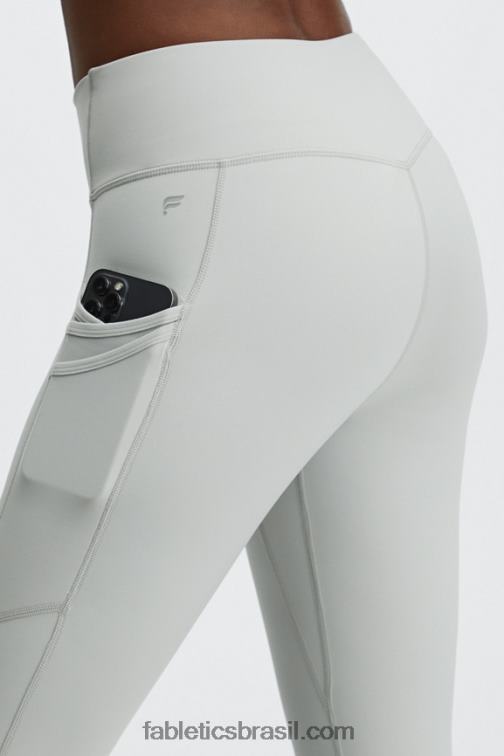 Fabletics cinza ártico 420HR1113 trinity motion365 legging cintura alta 79 mulheres