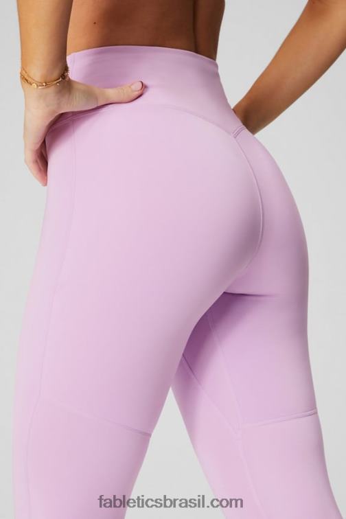 Fabletics cosmo roxo 420HR941 qualquer lugar motion365+ legging de cintura alta mulheres